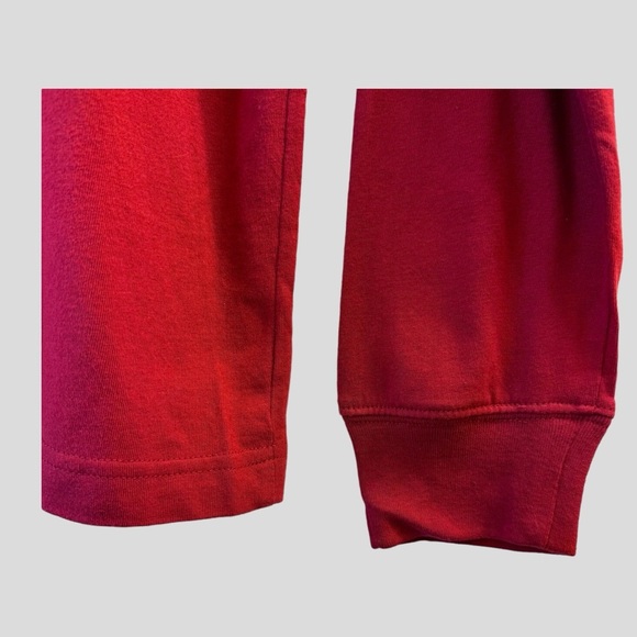 Sale George Men’s Shirt S Red Long Sleeves - Picture 5 of 10